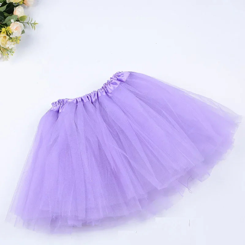 Girls Pink Tutu Skirt | Princess Party & Birthday Ball Gown