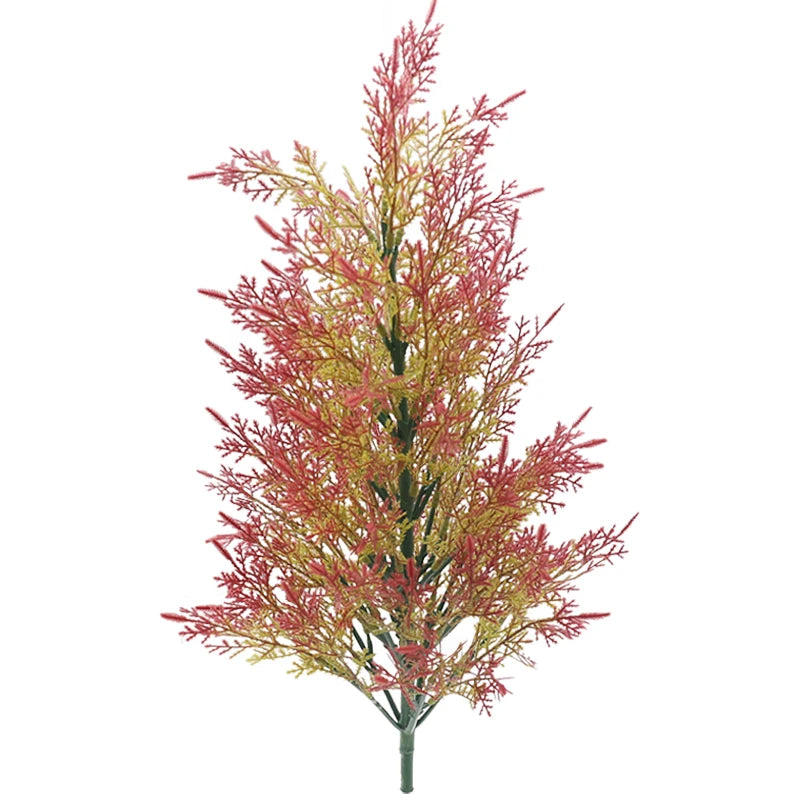 Mini Artificial Christmas Tree Burlap Desktop Ornament Décor Artificial Christmas Tree Babs Red