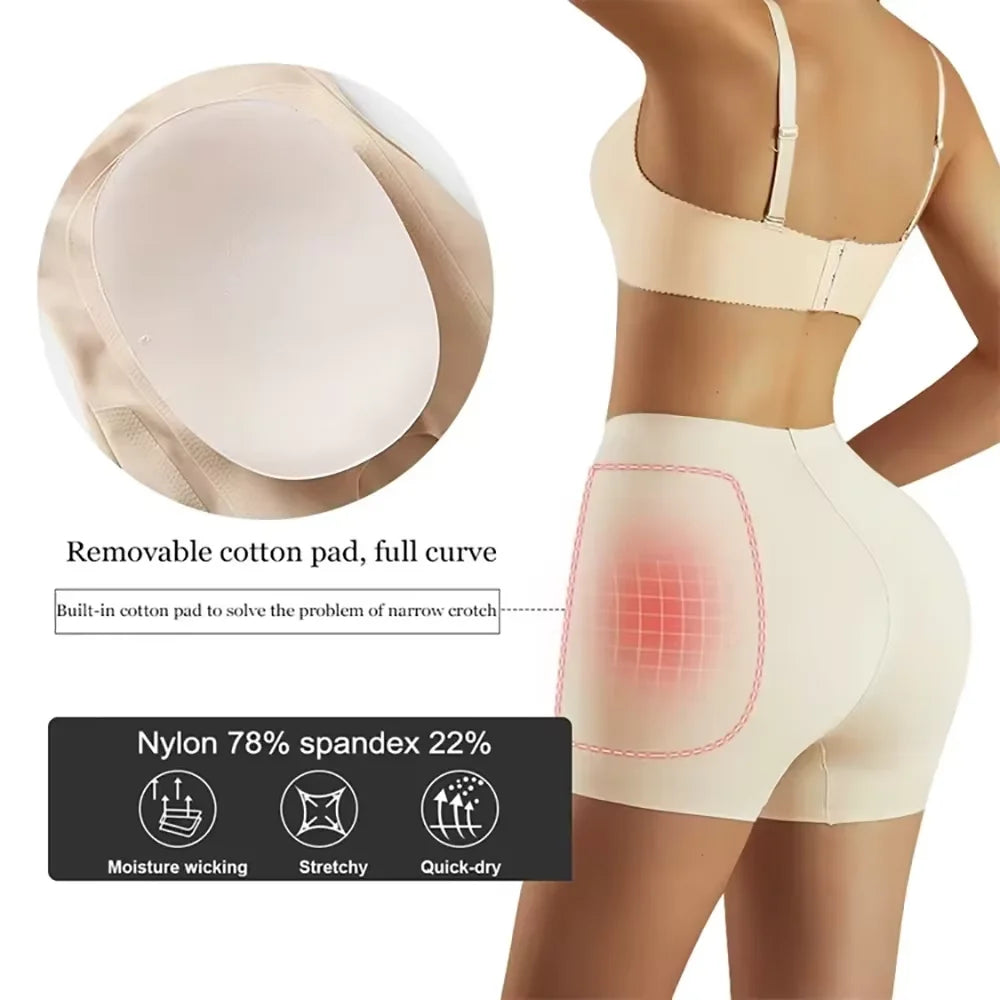 Padded Butt Lifting Panties – Hip Enhancer Seamless Shapewear Shapewear Panties Babs