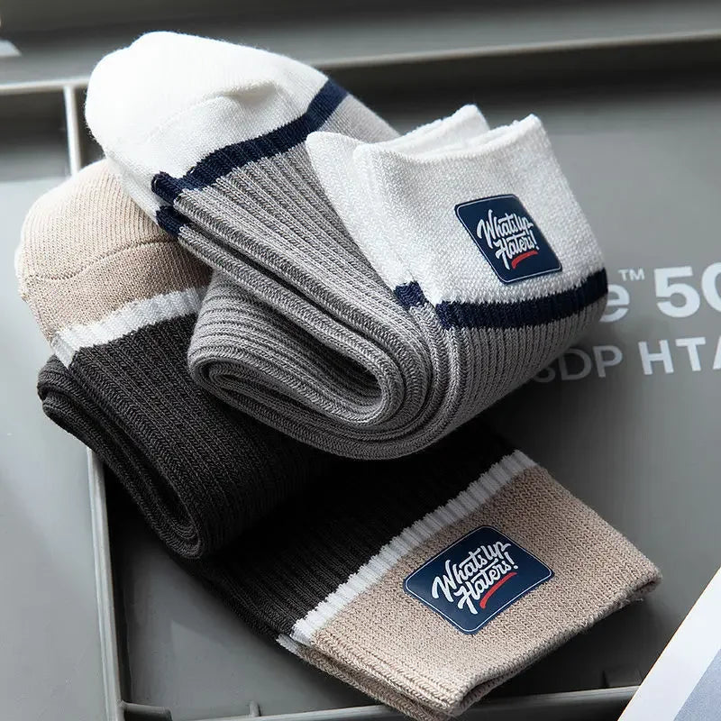 Men's Cotton Sport Socks – Breathable Mid-Tube 10 Pack Men's Sport Socks Babs