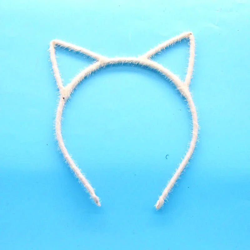 LED Flashing Cat & Fox Ears Headband – Glowing Party Hair Hoop
