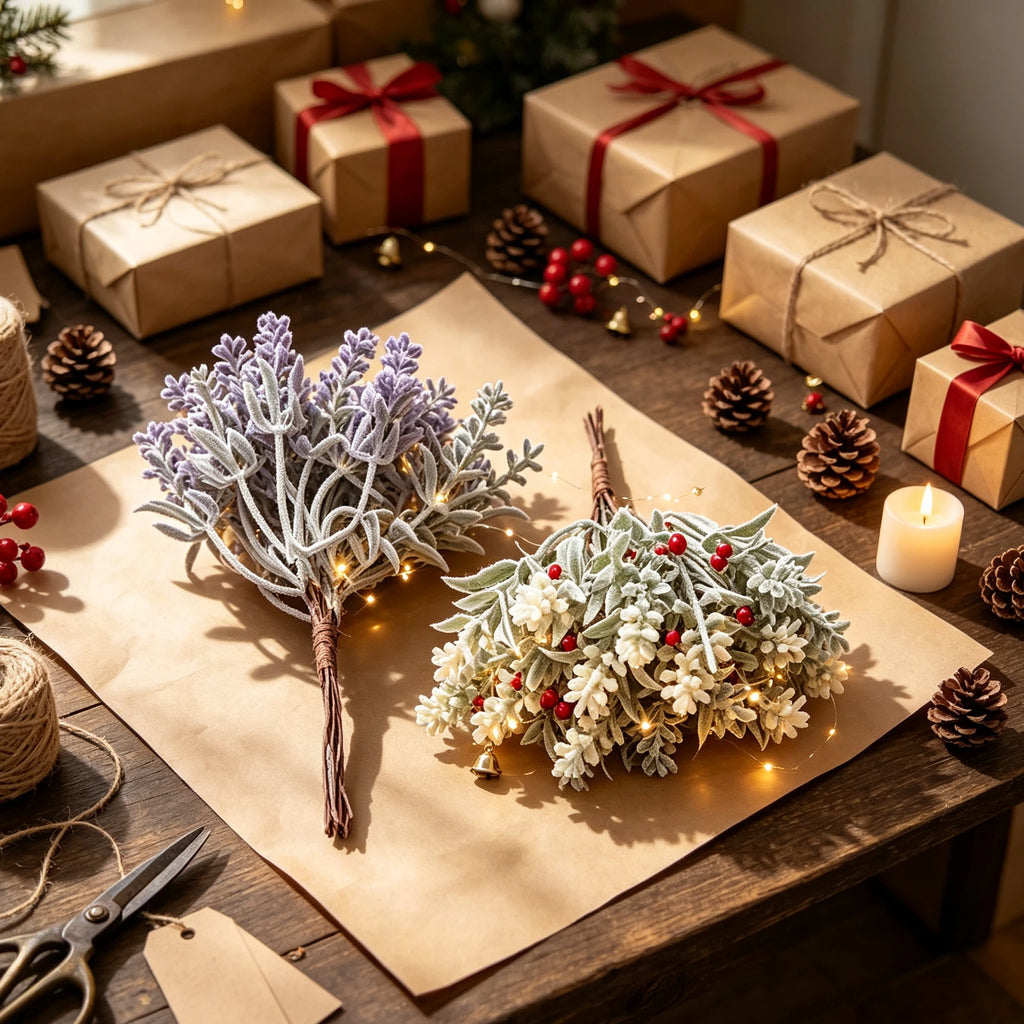 Artificial Plastic Flowers for Christmas, Weddings & DIY Decor Artificial Flowers Babs