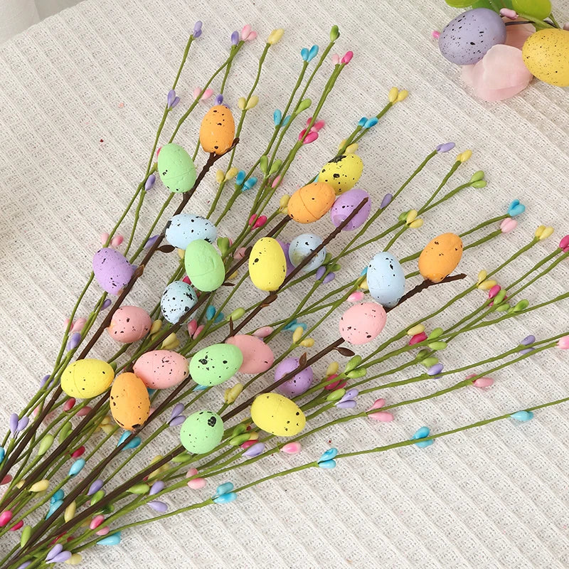 Artificial Berry Easter Egg Flower Bouquet – DIY Home Decor Artificial Flower Bouquet Babs