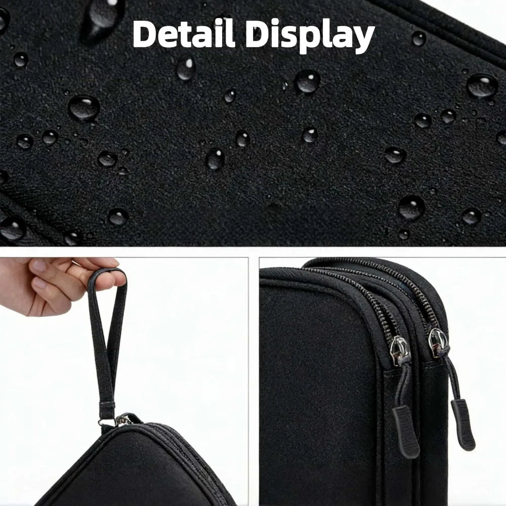 Portable Electronics Organizer Case – Waterproof Travel Pouch Electronics Organizer Case Babs