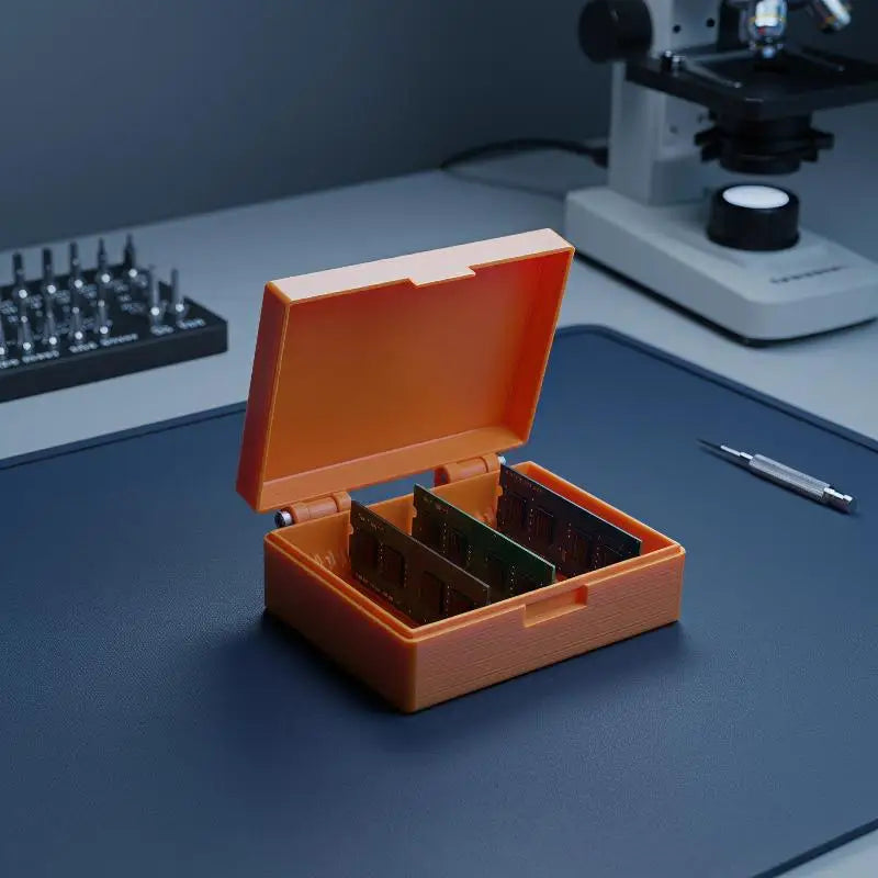 3D Printed Document & Card Organizer Storage Box | PET Document Storage Box Babs