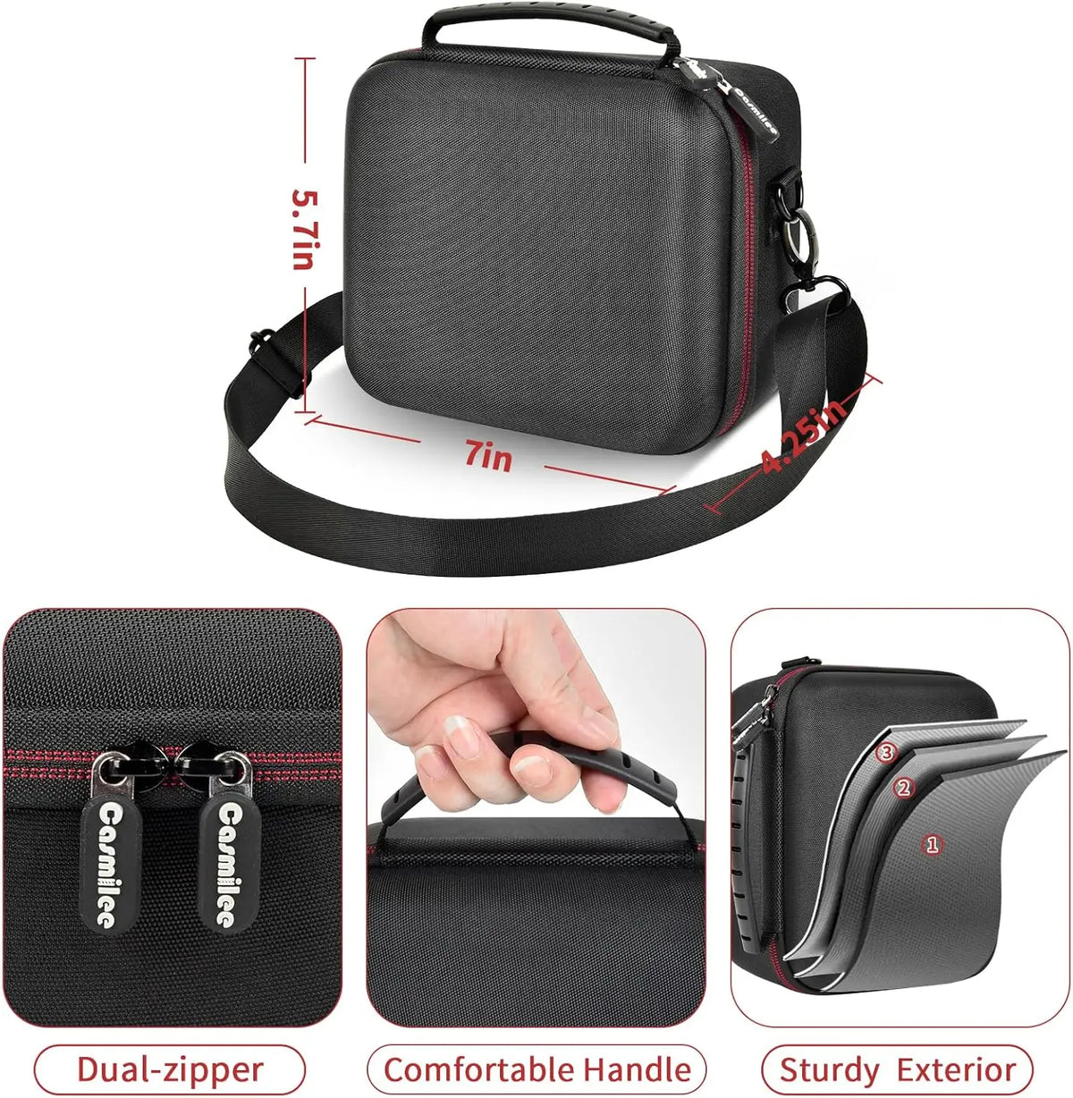 Hard Camera Case for Sony ZV-E10 A6400 A6000 – Paiyule Camera Case Bag Babs