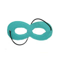20pcs Colorful Felt Eye Masks – Halloween Masquerade Cosplay Party Masquerade Eye Masks Babs Light green