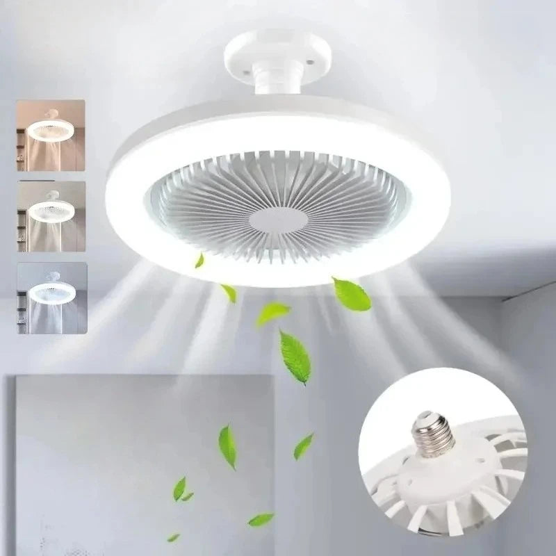 Smart Ceiling Fan Remote Control E27 Converter Base – Bedroom Smart Ceiling Fan Babs