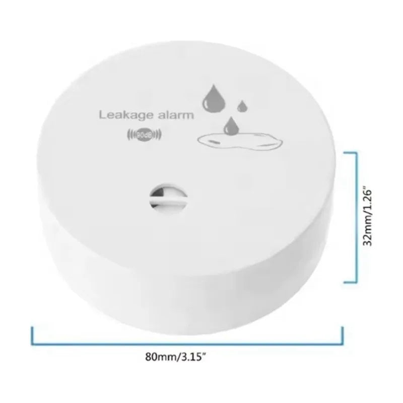 3-Pack Wireless Water Leak Detector Alarm – 360° Indoor Alert Water Leak Detector Babs