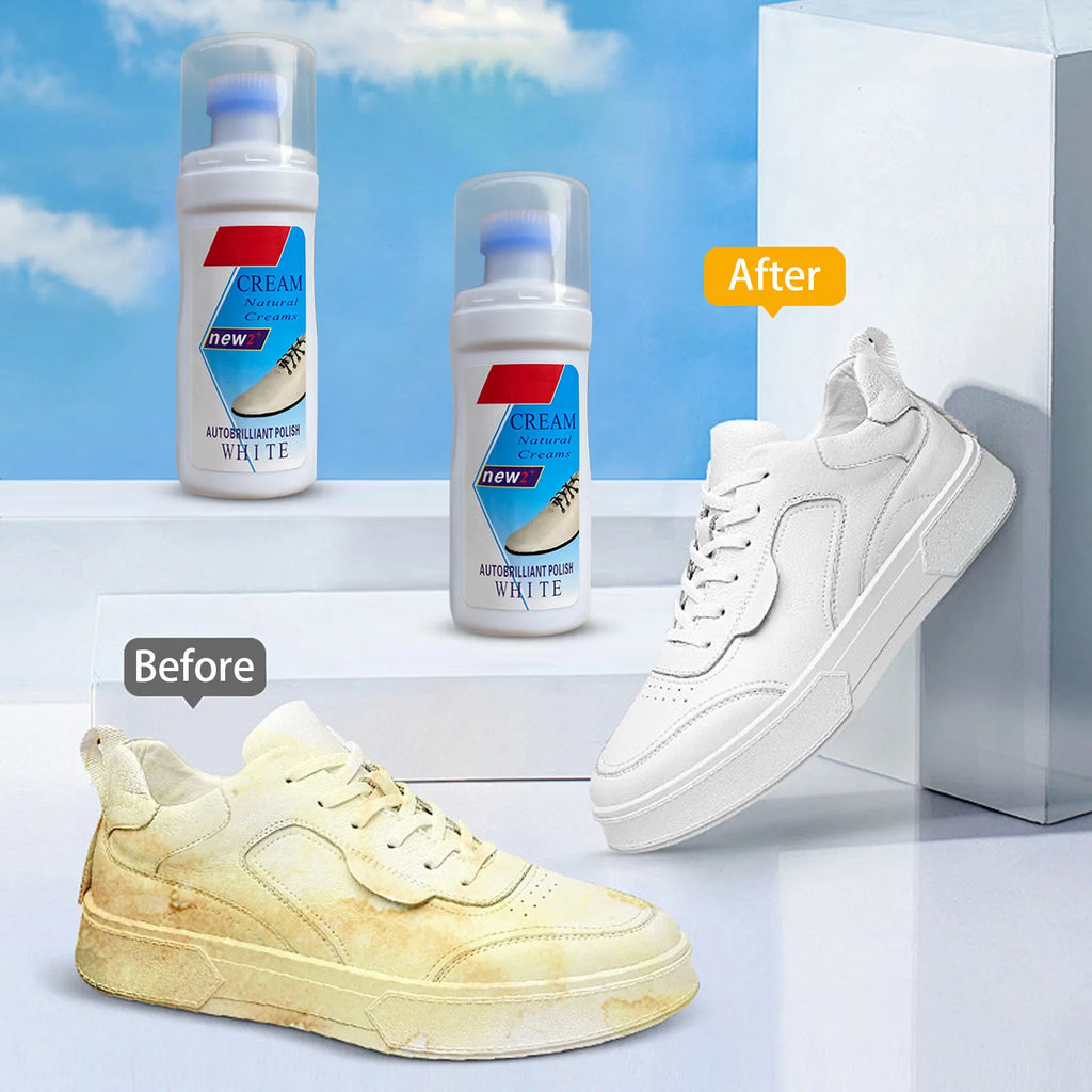 100ml White Shoe Cleaner & Whitener – Stain Remover Shoe Cleaner Babs
