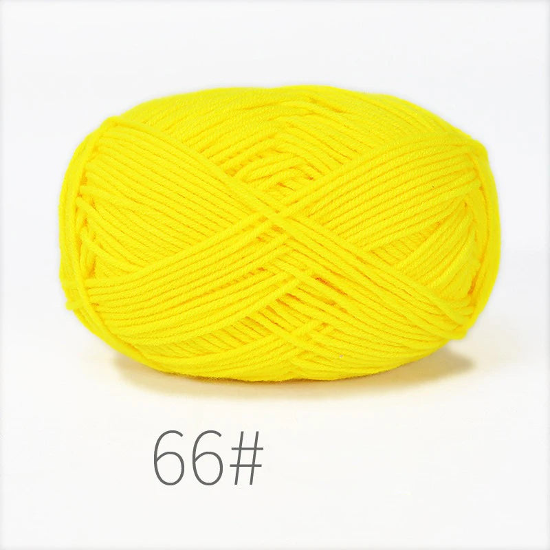 10 Balls 500g Soft Milk Cotton Yarn for Knitting & Crochet