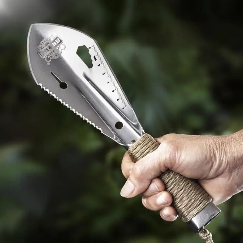 Stainless Steel Garden Multi-Tool Shovel Trowel Weeder Bonsai Garden Multi-Tool Babs