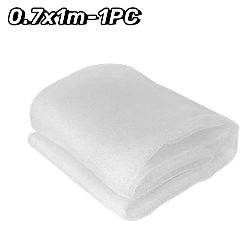 60 Mesh Garden Insect Netting – Vegetable, Fruit & Flower Cover Garden Insect Netting Babs White-0.7x1m
