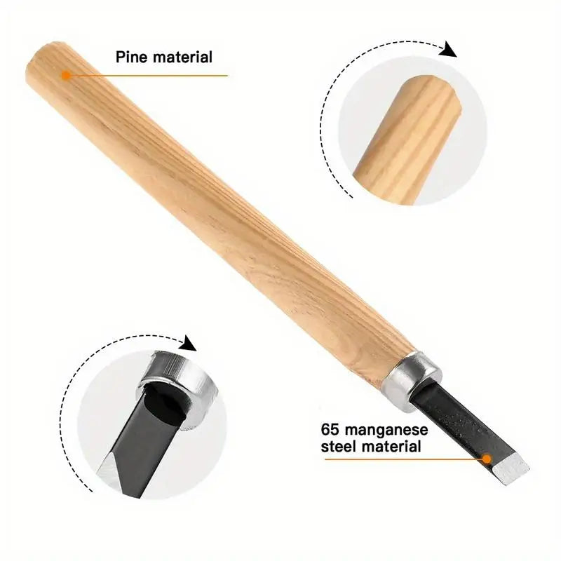 12-Piece Wood Carving Chisel Set – DIY Woodworking Tools Wood Carving Set Babs