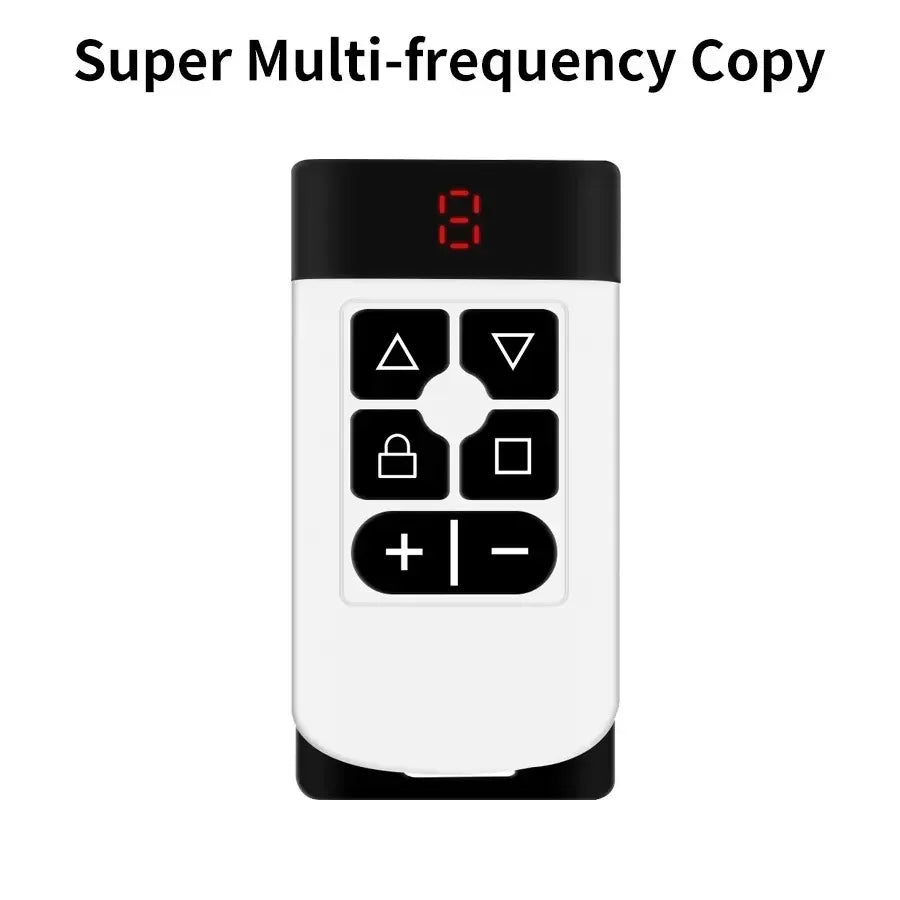 8-in-1 Universal Garage Remote Duplicator | 300–915MHz Remote Duplicator Babs WHITE