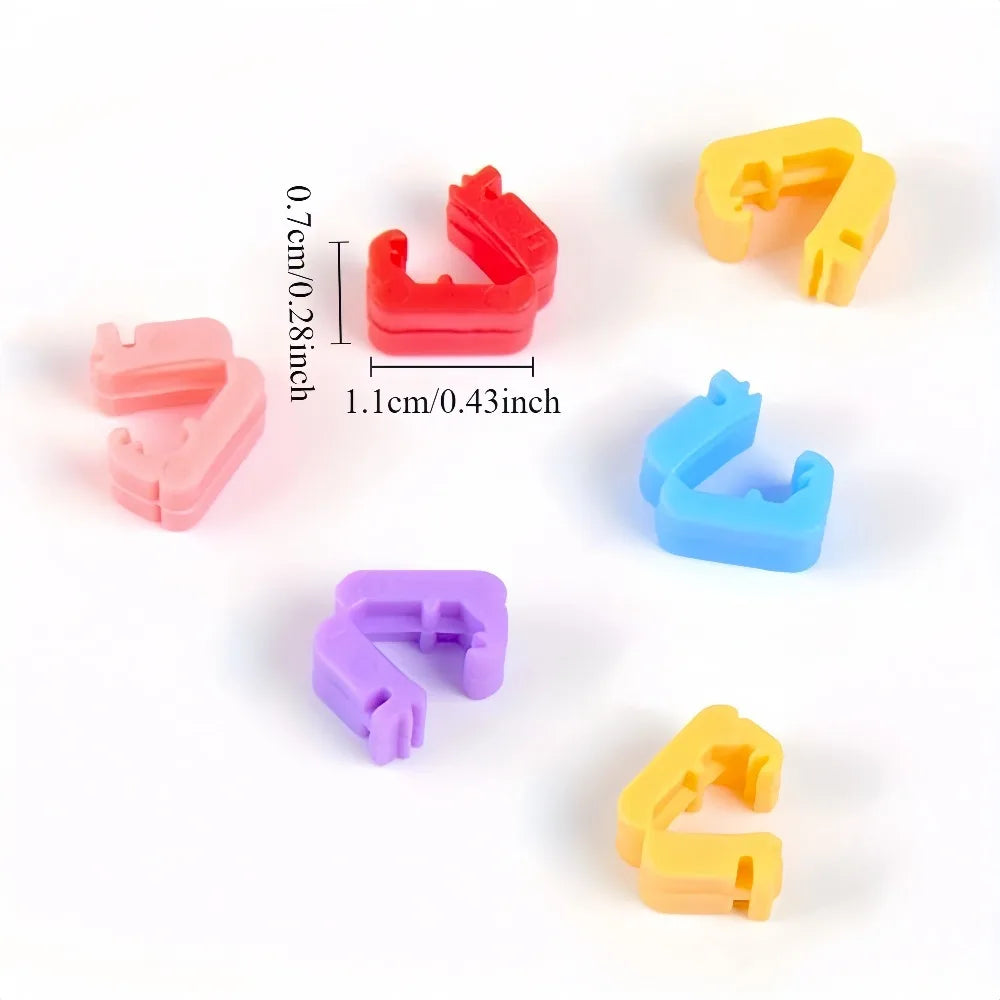 Colorful Balloon Sealing Clips – Reusable Quick Knot Tying Tool Balloon Sealing Clips Babs
