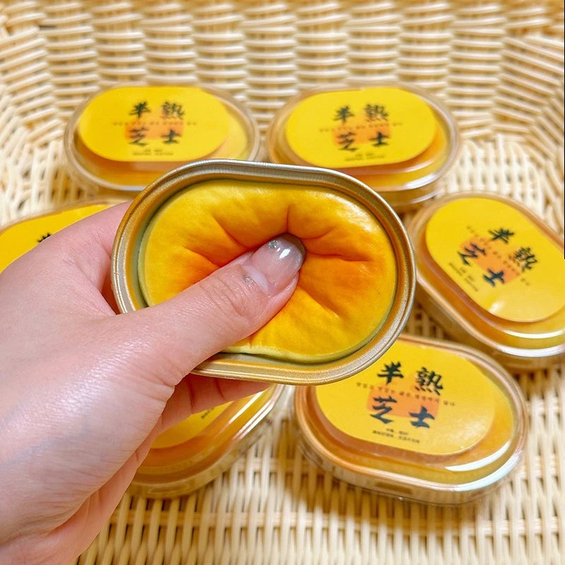 Cheesecake Slow Rising Squeeze Toy – Fun Birthday Gift for Girls Slow Rising Squeeze Toy Babs