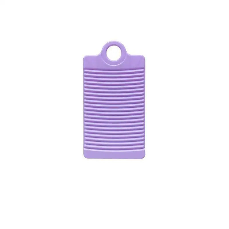 Mini Plastic Washboard for Kids' Clothes – Compact Laundry Tool Laundry Washboard Babs Purple