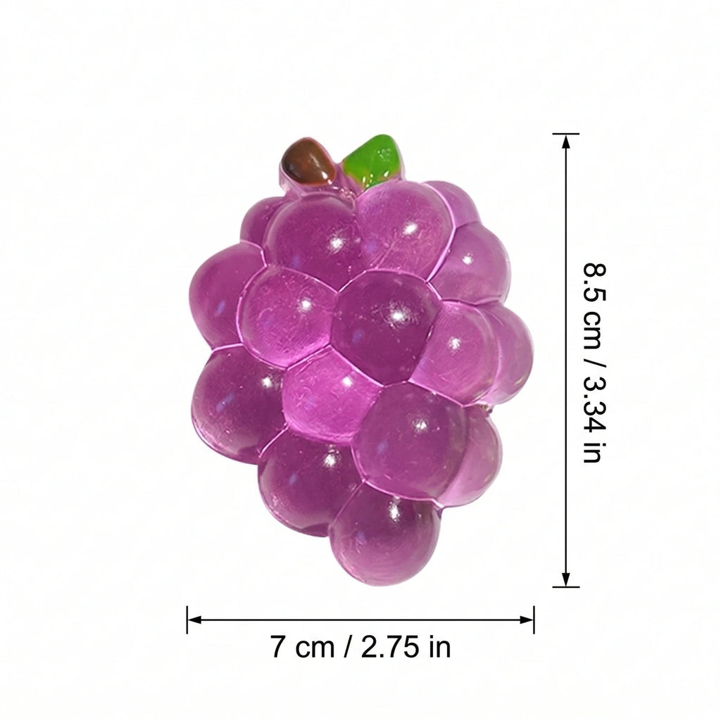 Squishy Grape Fidget Toy – Slow Rising Sensory Squeeze Toy Squishy Fidget Toy Babs
