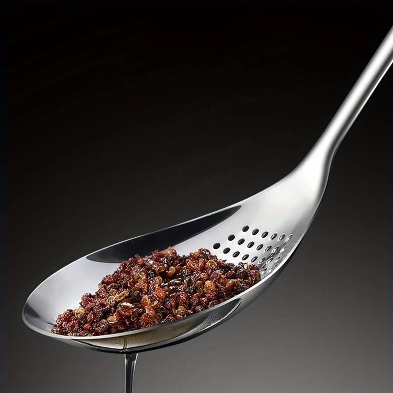 Stainless Steel Colander & Skimmer Spoon Set | Kitchen Strainer Kitchen Strainer Set Babs