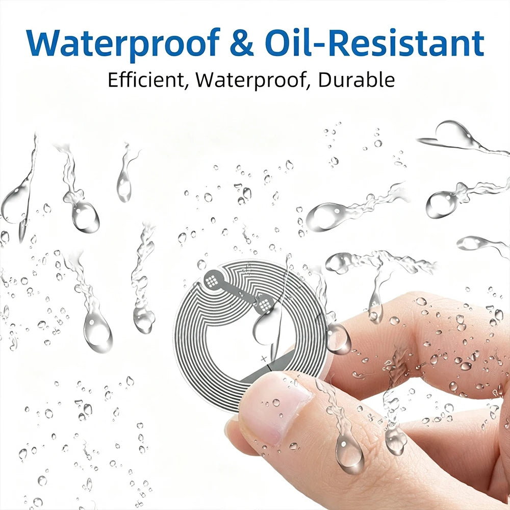 60pcs NTAG215 NFC Adhesive Sticker Tags – WiFi & Automation NFC Sticker Tags Babs