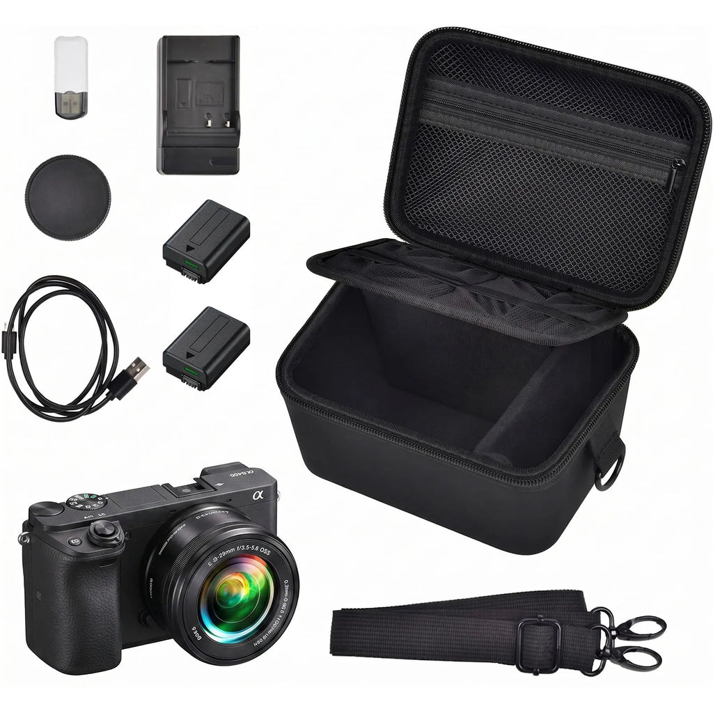 Hard Camera Case for Sony ZV-E10 A6400 A6000 A6100 A6600 Camera Bag Case Babs