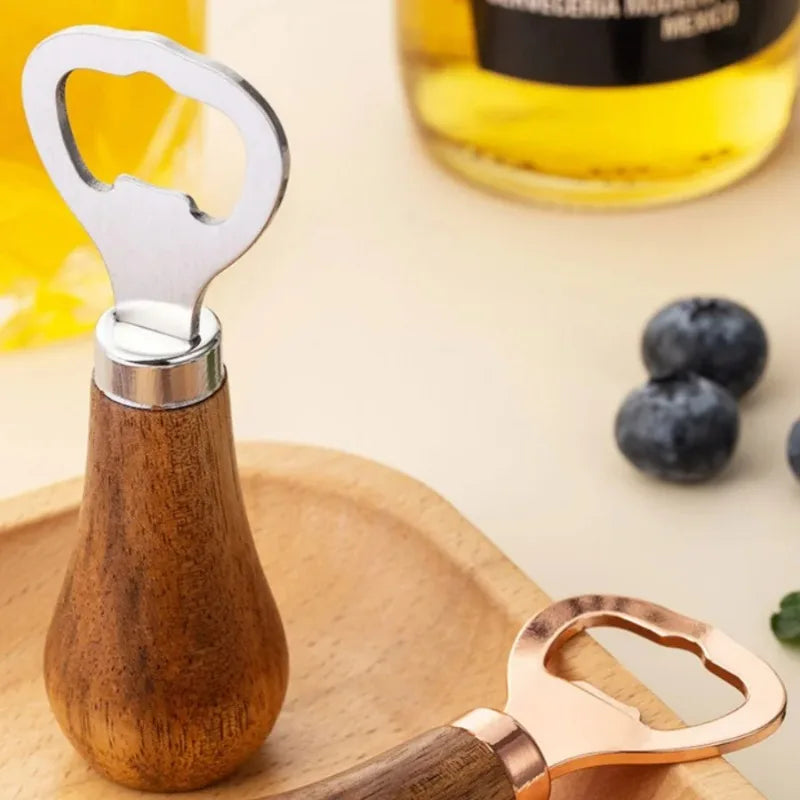 Wooden Bottle Opener – Solid Wood & Stainless Steel Bottle Opener Babs