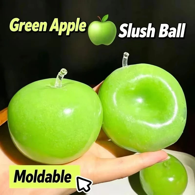 Squishy Green Apple Squeeze Ball – Fidget Sensory Party Gift Fidget Squeeze Toy Babs