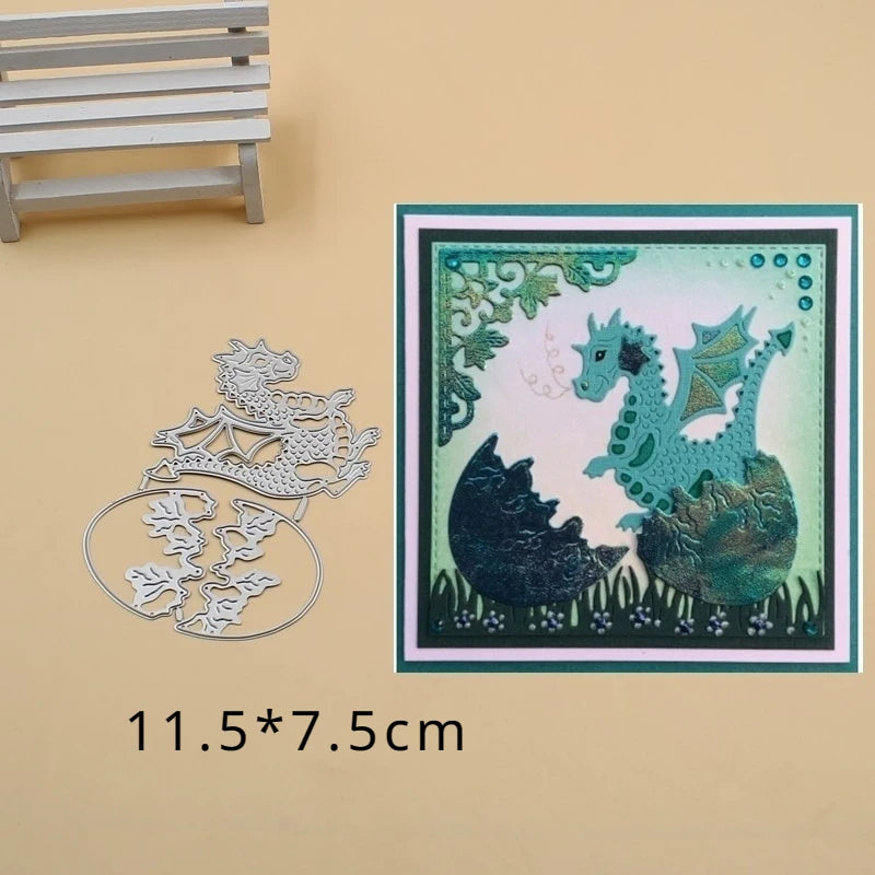 Heart Background Metal Cutting Dies Stencil for Scrapbooking Metal Cutting Die Babs B