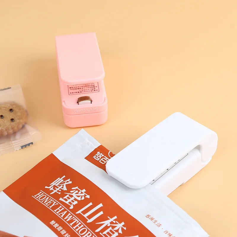 Mini Bag Sealer & Clips – Heat Seal Food & Snack Bags Mini Bag Sealer Babs