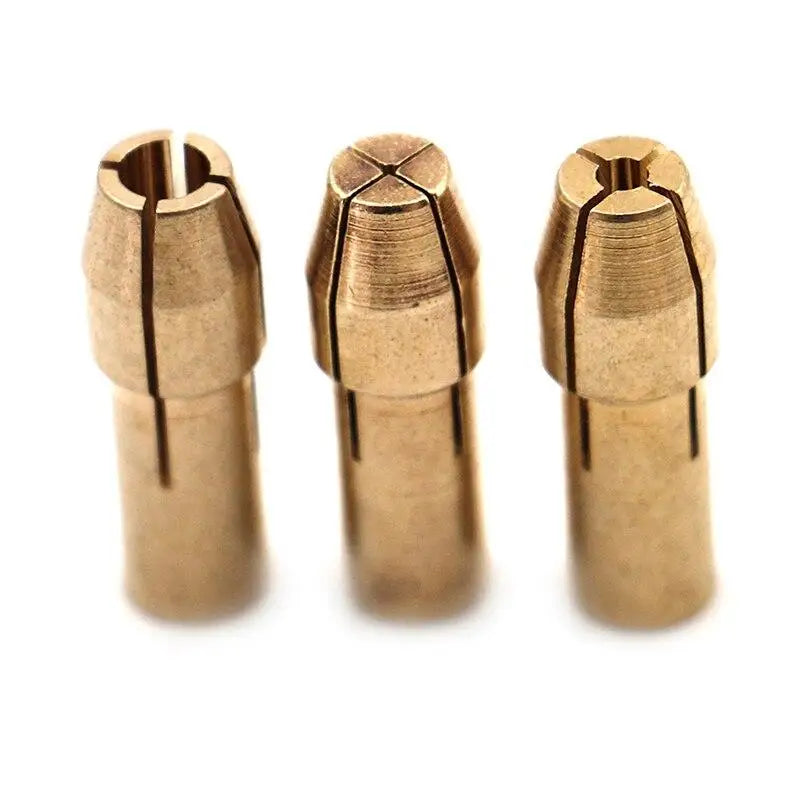 10Pcs Mini Drill Chuck Adapter 0.5–3.2mm Micro Collet Rotary Tool Drill Chuck Adapter Babs