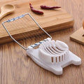 Egg Slicer & Fruit Cutter – Stainless Steel Kitchen Tool Egg Slicer Tool Babs 1pc