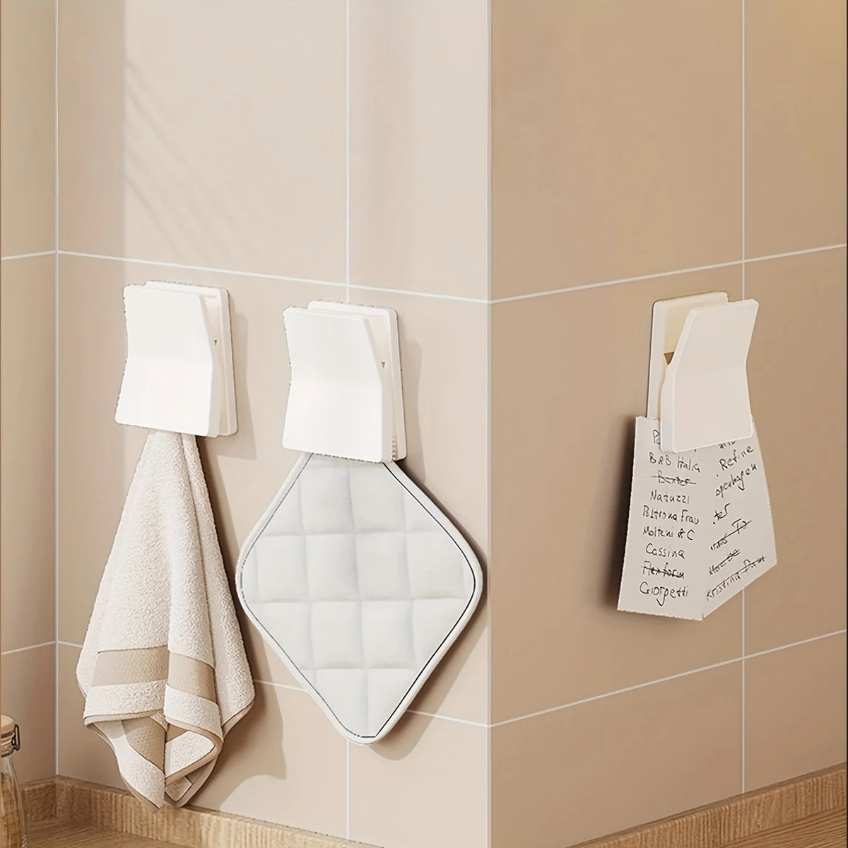 Kitchen Glove Hook Rack – PVC Rubber Glove Hanging Clip Glove Storage Hook Babs