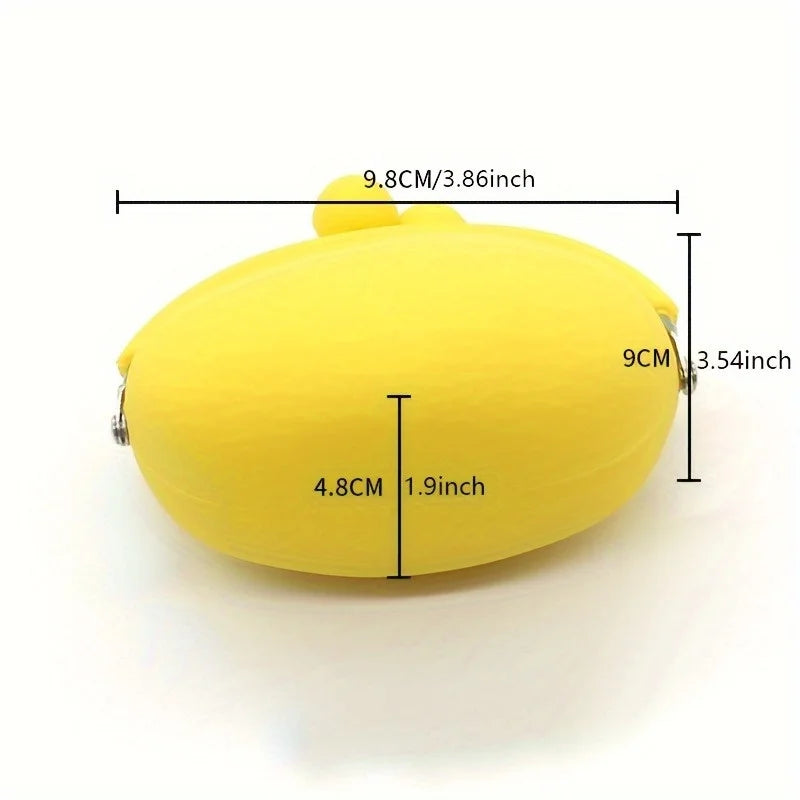 Silicone Coin Purse & Key Pouch – Zipper, Vibrant Colors Silicone Coin Purse Babs