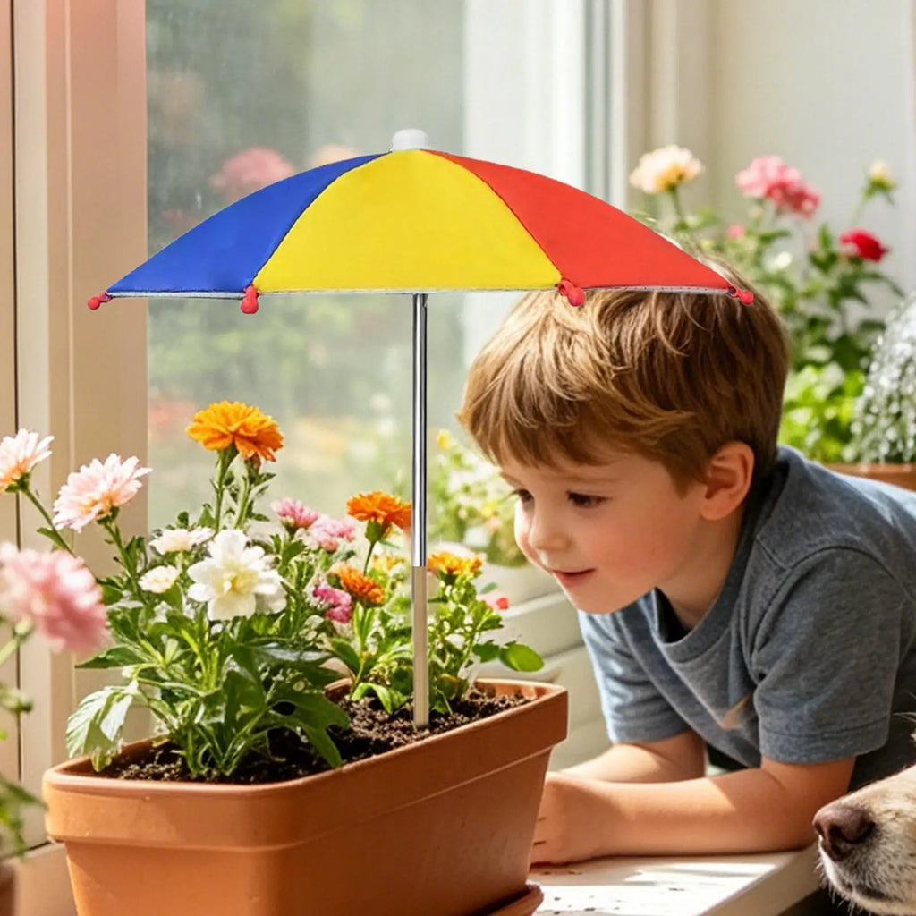 Mini Plant Umbrella UV Shade Cover for Outdoor Garden & Patio Garden Shade Umbrella Babs