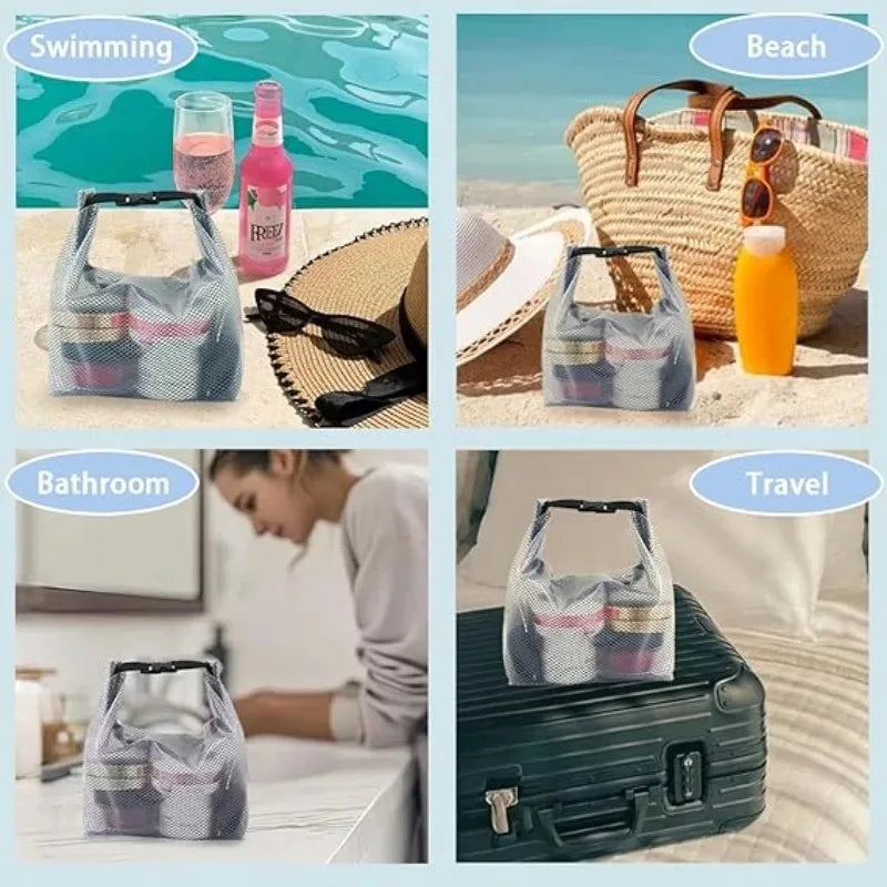 Transparent Waterproof Travel Toiletry & Makeup Organizer Bag Toiletry Travel Bag Babs
