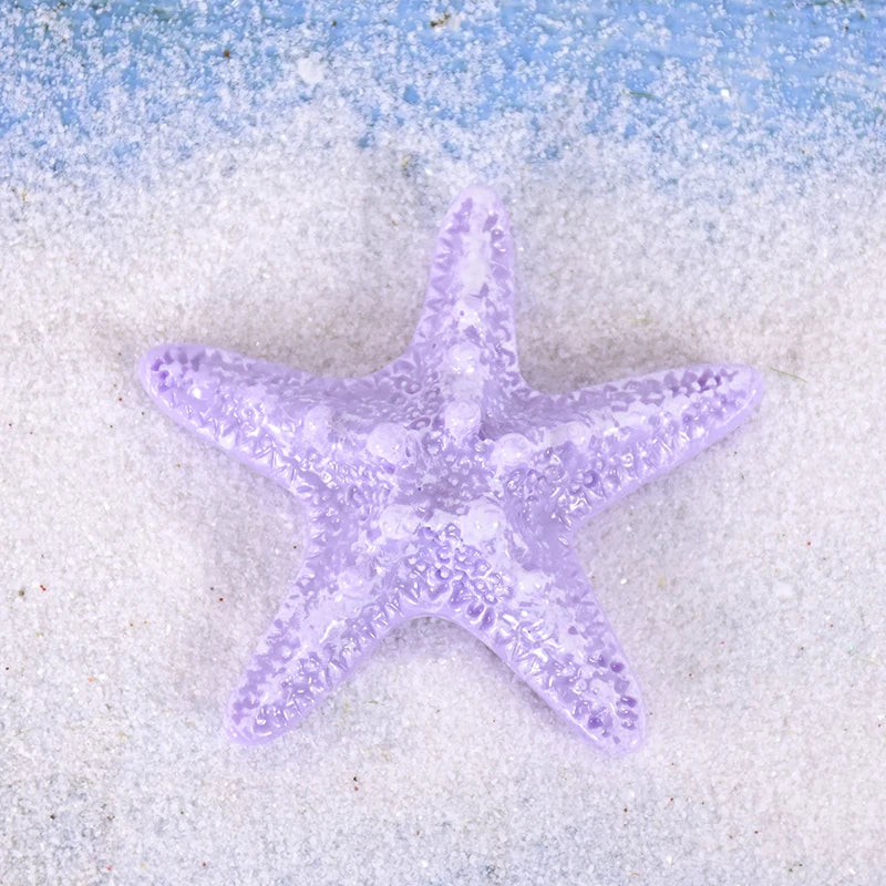Resin Shell Starfish Mermaid Cake Toppers – Ocean Party Cake Topper Set Babs 5