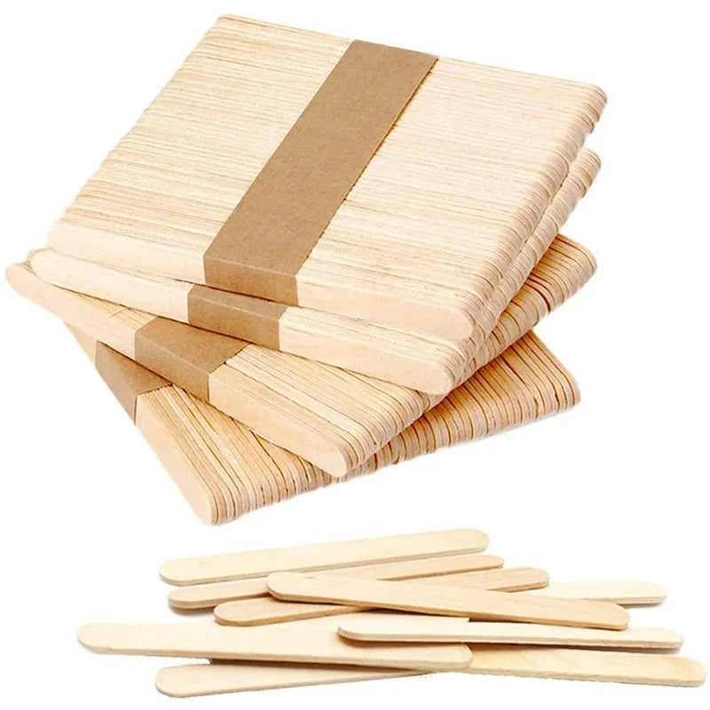 Wooden Popsicle Craft Sticks – 50 or 100 Pack | DIY & Decor Wooden Craft Sticks Babs