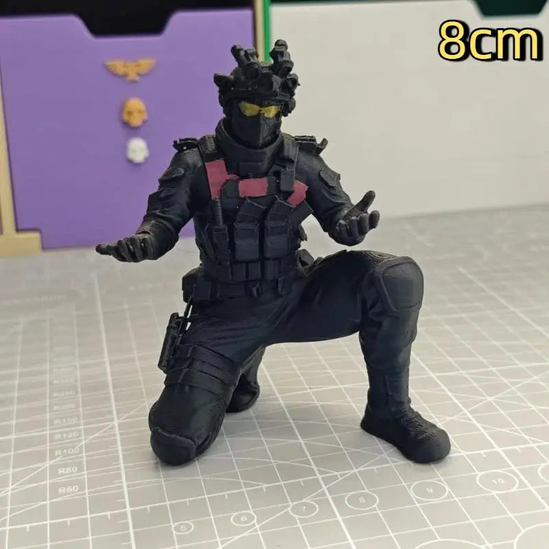 Soldier Figurine Pen Holder – Tactical Special Forces Desk Organizer Figurine Desk Organizer Babs A1