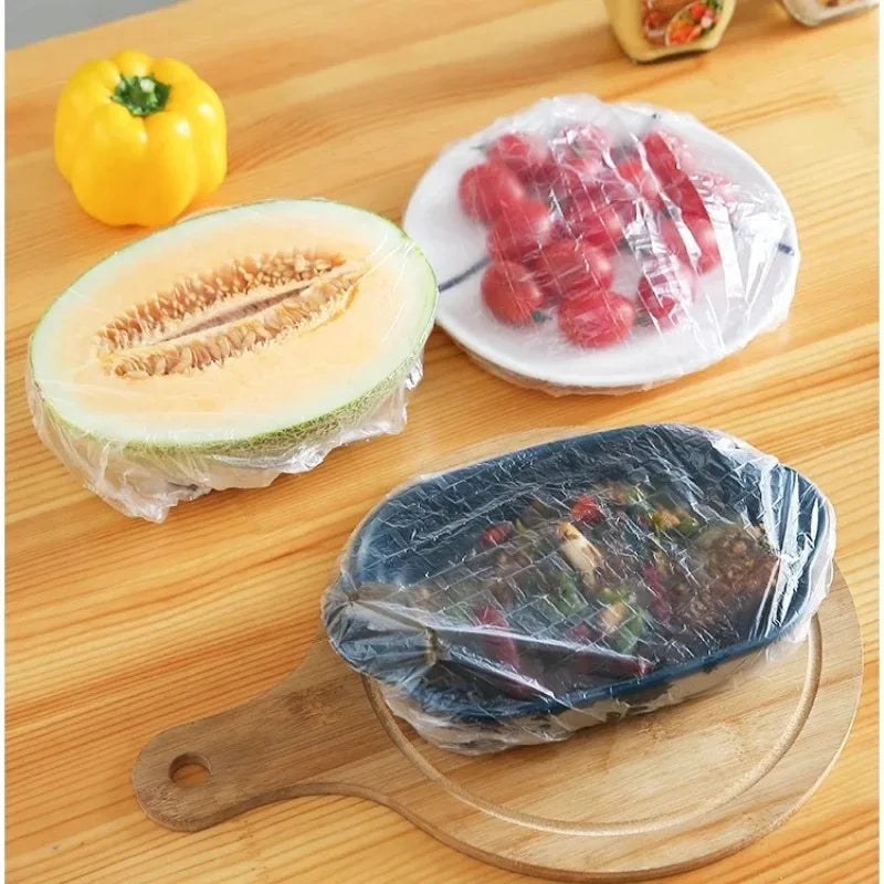 Disposable PE Stretch Bowl Covers – Food-Grade, Universal Fit Stretch Bowl Covers Babs
