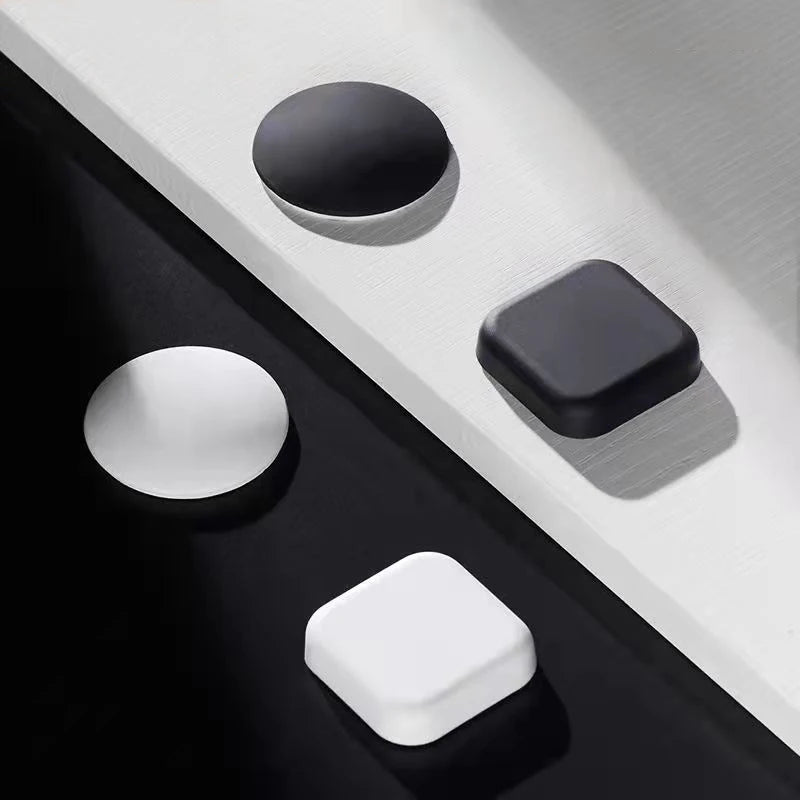 5-Pack Silicone Door Handle Bumpers – Self-Adhesive Wall Protectors Door Bumper Pads Babs