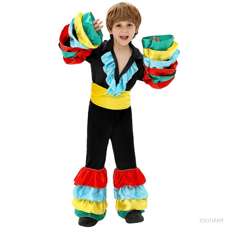 Kids Brazilian Carnival Dance Costume – Boys & Girls Set Kids Dance Costume Babs