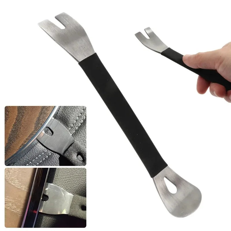 Car Clip Remover Pry Bar – Dashboard & Door Panel Tool Auto Disassembly Tool Babs