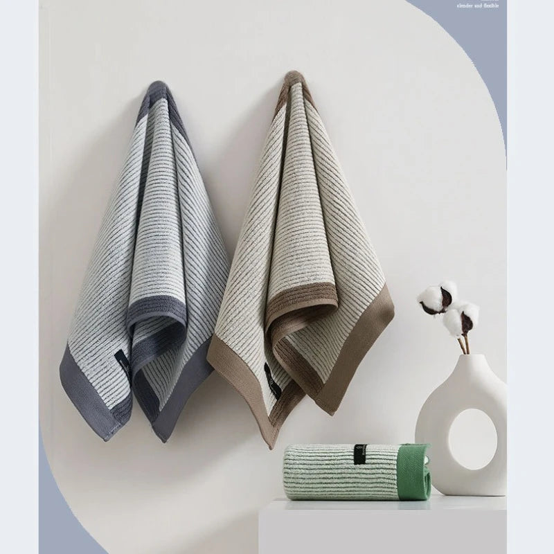 100% Cotton Antibacterial Face Towel – Soft, Lint-Free, Absorbent Cotton Face Towel Babs