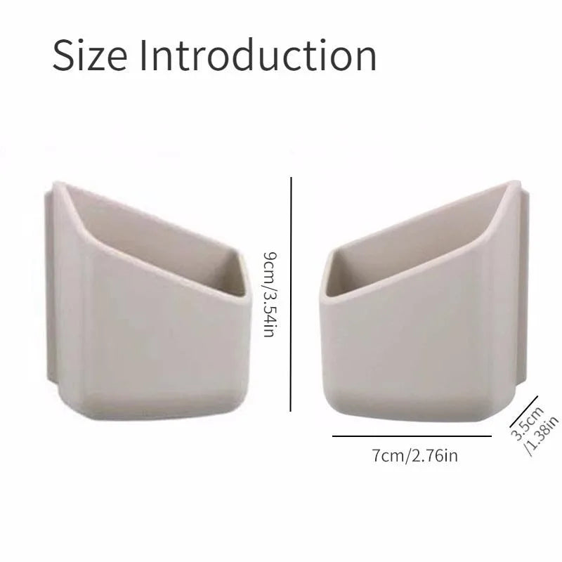Car Phone Storage Box – Stick-On Vehicle Organizer Car Phone Organizer Babs beige