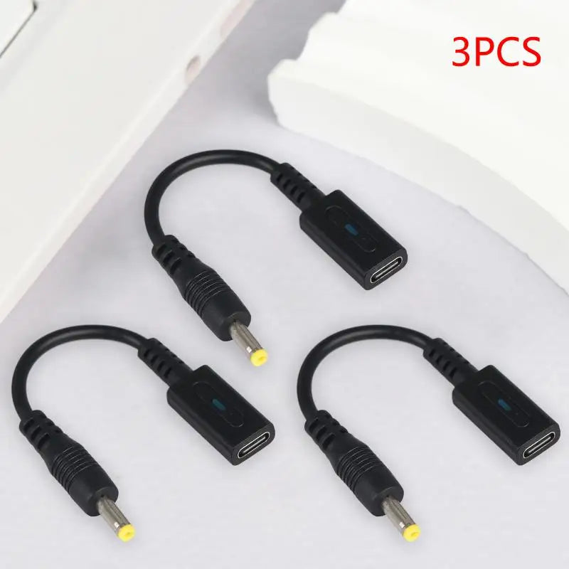 PD USB-C to USB-C Charging Cable LED 5A Silicone – 1/2/3 Pack USB-C Charging Cable Babs 3PCS