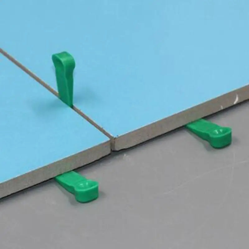 100pcs Reusable Tile Wedge Spacers & Leveling Clips Tile Leveling Spacers Babs