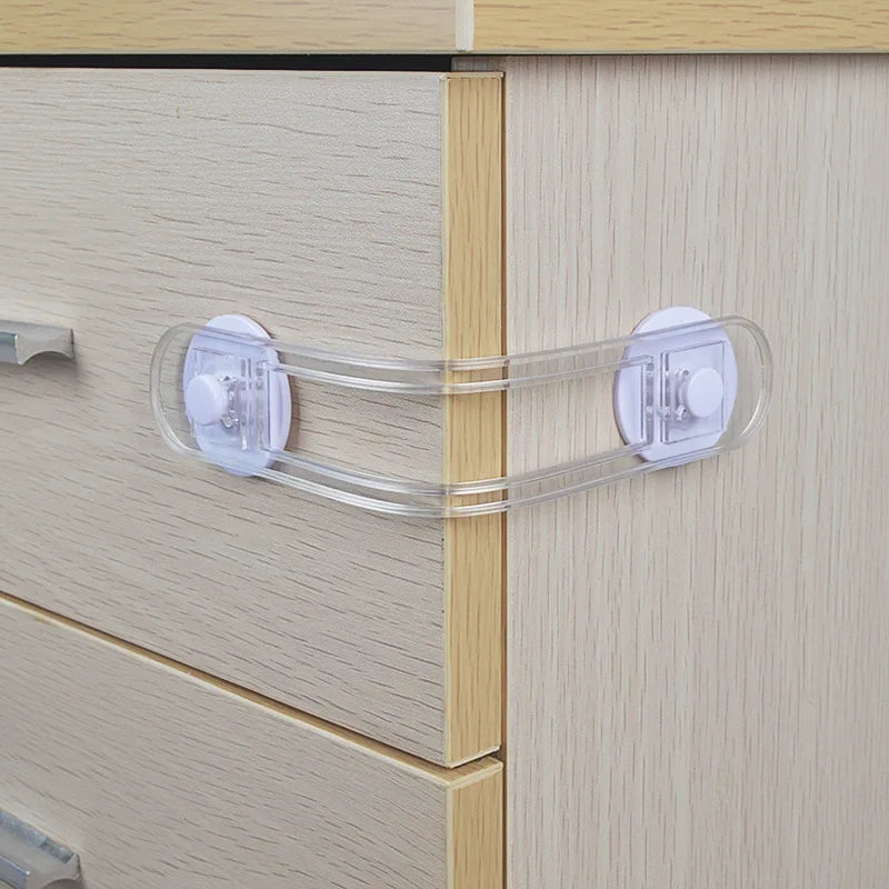 Child Safety Cabinet Locks – Baby Drawer & Door Protector 5/10pk Baby Cabinet Lock Babs