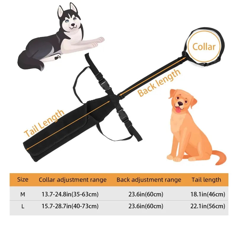 Dog Tail Protector – Adjustable Oxford Cloth Guard Cover Dog Tail Guard Babs