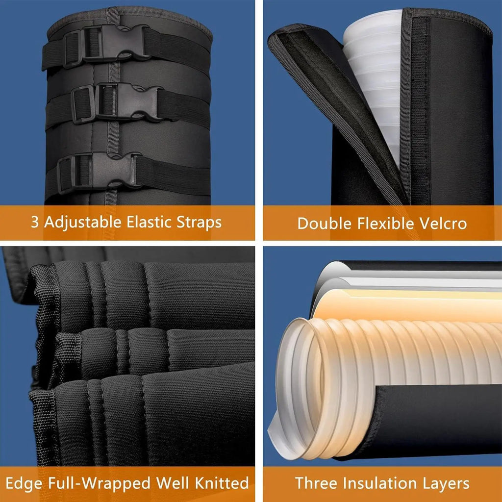 AC Hose Insulation Sleeve Cover Wrap – Fits 5" & 5.9" Hose AC Hose Cover Babs